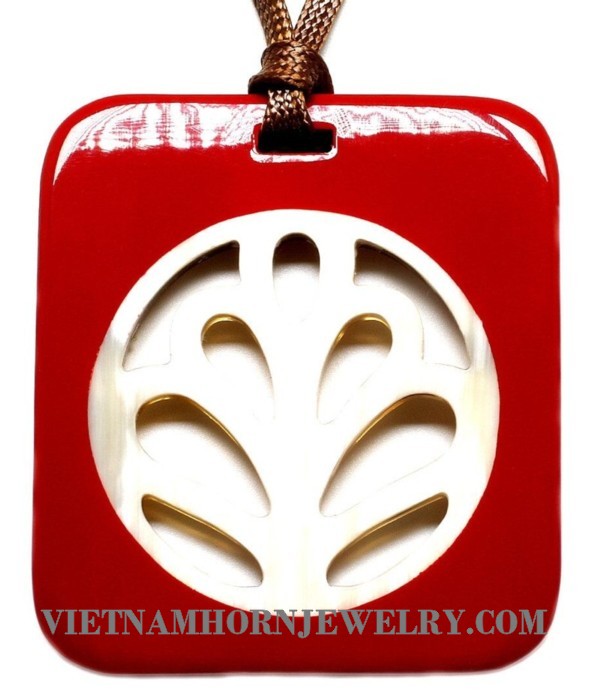 Horn & Lacquer Pendants